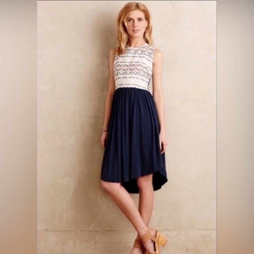 ANTHROPOLOGIE DOLAN SABADO DRESS (flaws noted in pics)